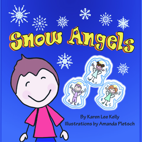 Front cover of the book Snow Angels.