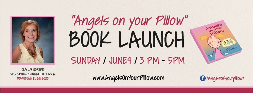 Angels on Your Pillow Book Launch is Coming up!